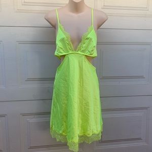 Victoria Secret Neon Strap Slip